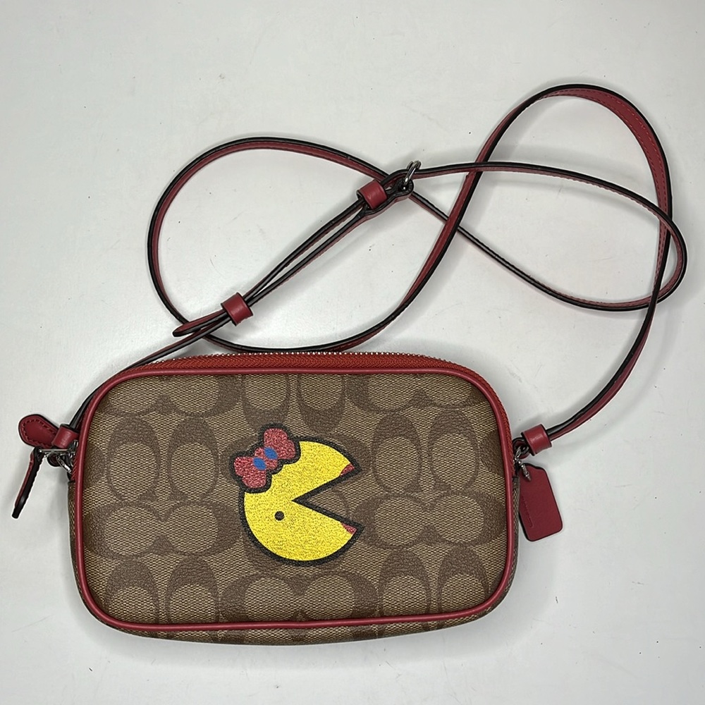 Coach Ms. PacMan Crossbody In Signature Gem